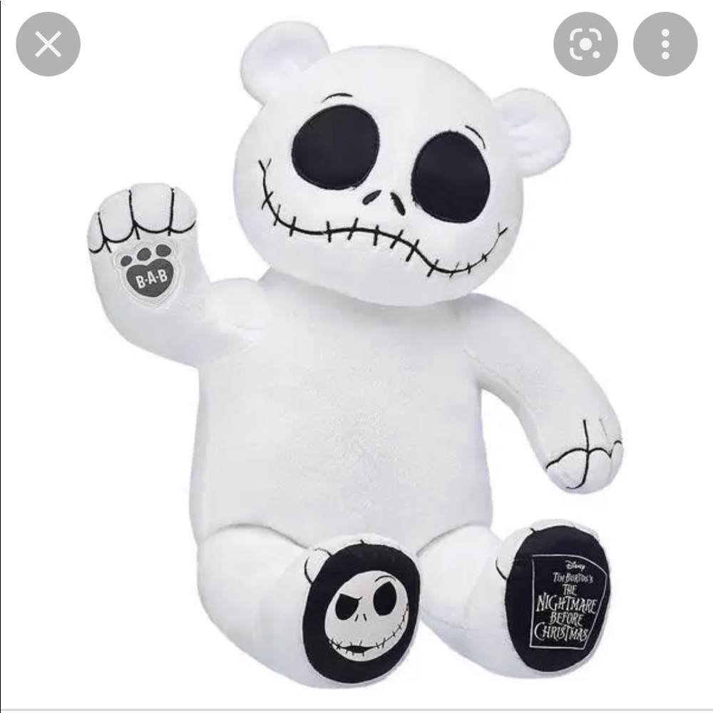 Build A Bear Jack Skellington Disney’s Tim Burton’s Nightmare Before Christmas